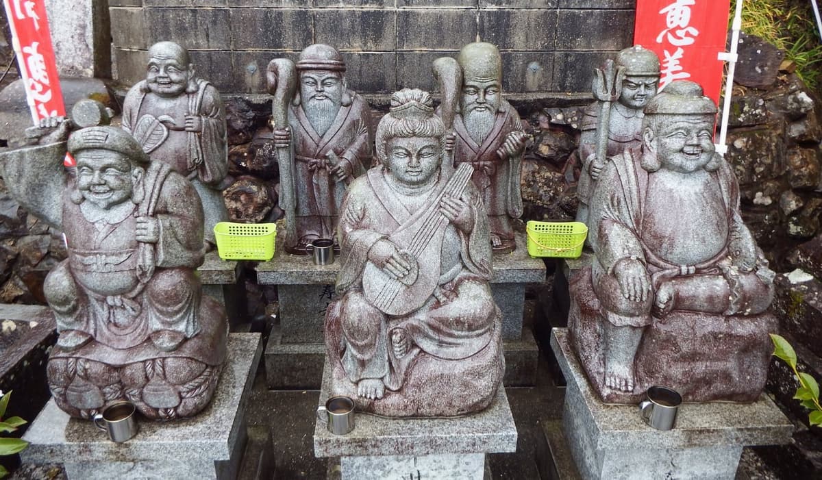 Yanaka Sete Deuses da Sorte pilgrimage route