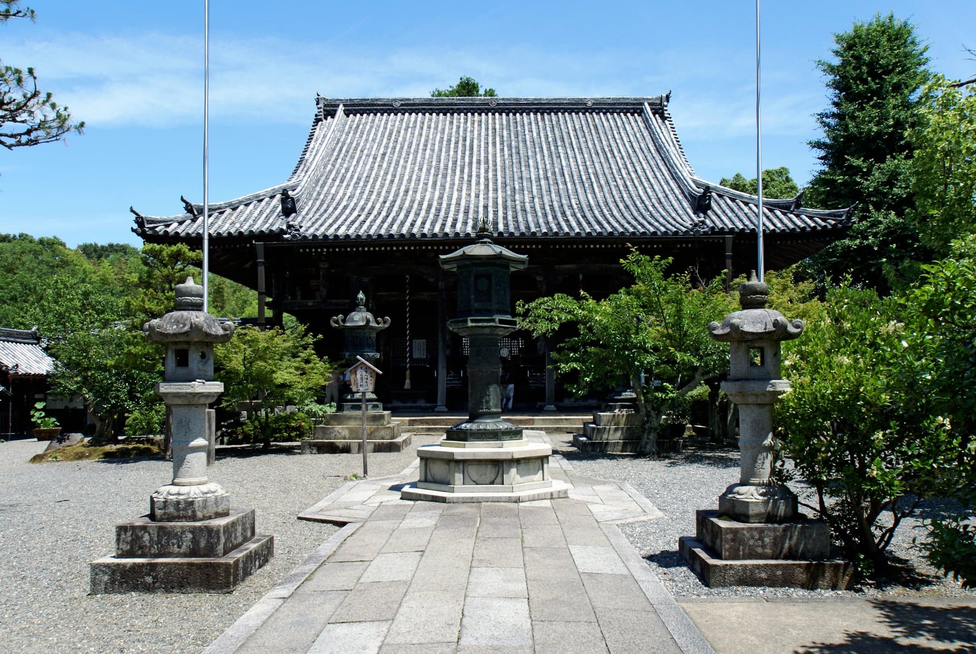 Anao-ji buddhist temple in Kameoka, Japan
