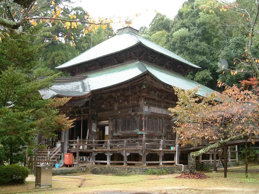 Matsunoo-dera buddhist temple in Maizuru, Japan