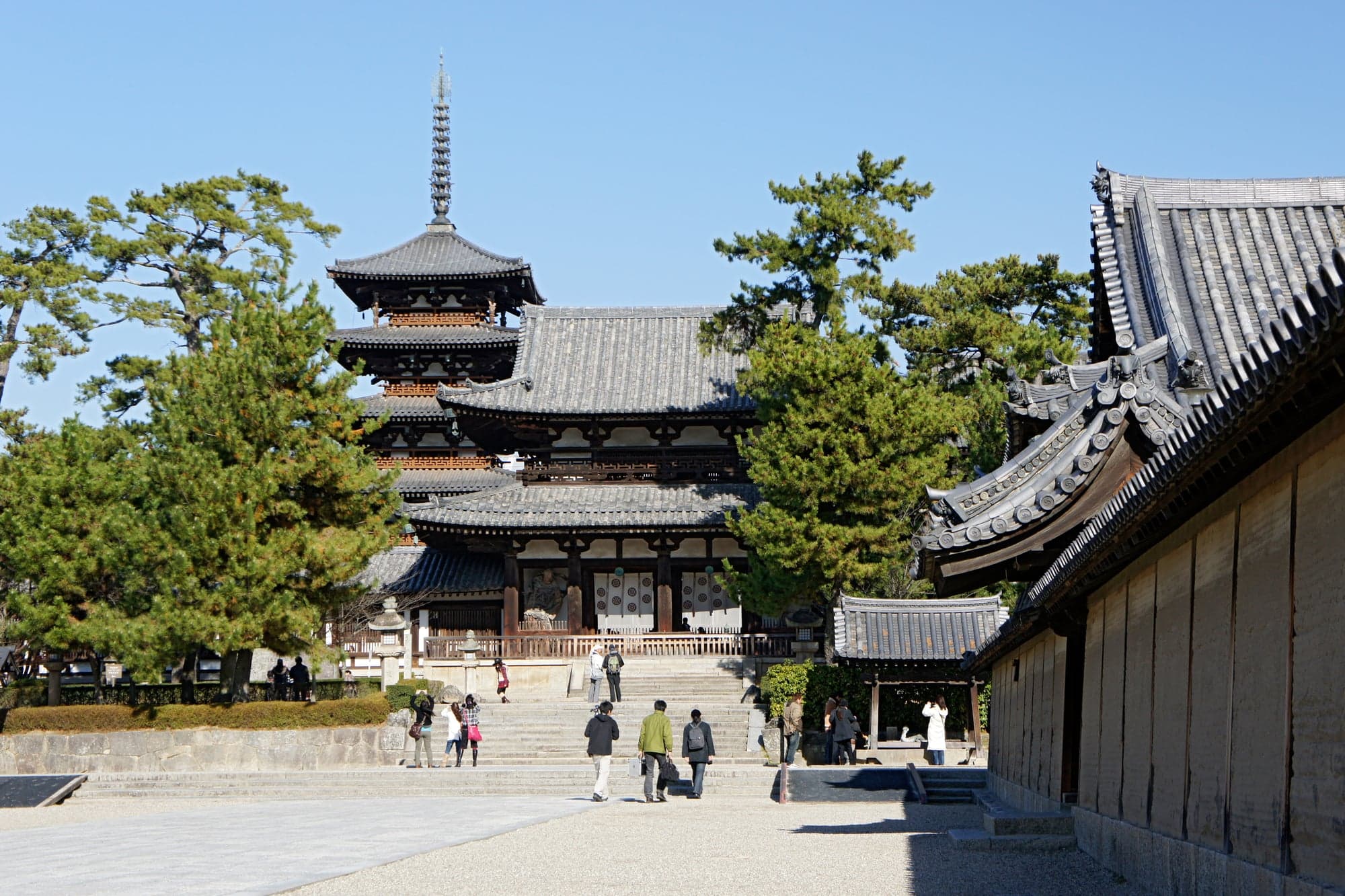 Horyu-ji Tempio