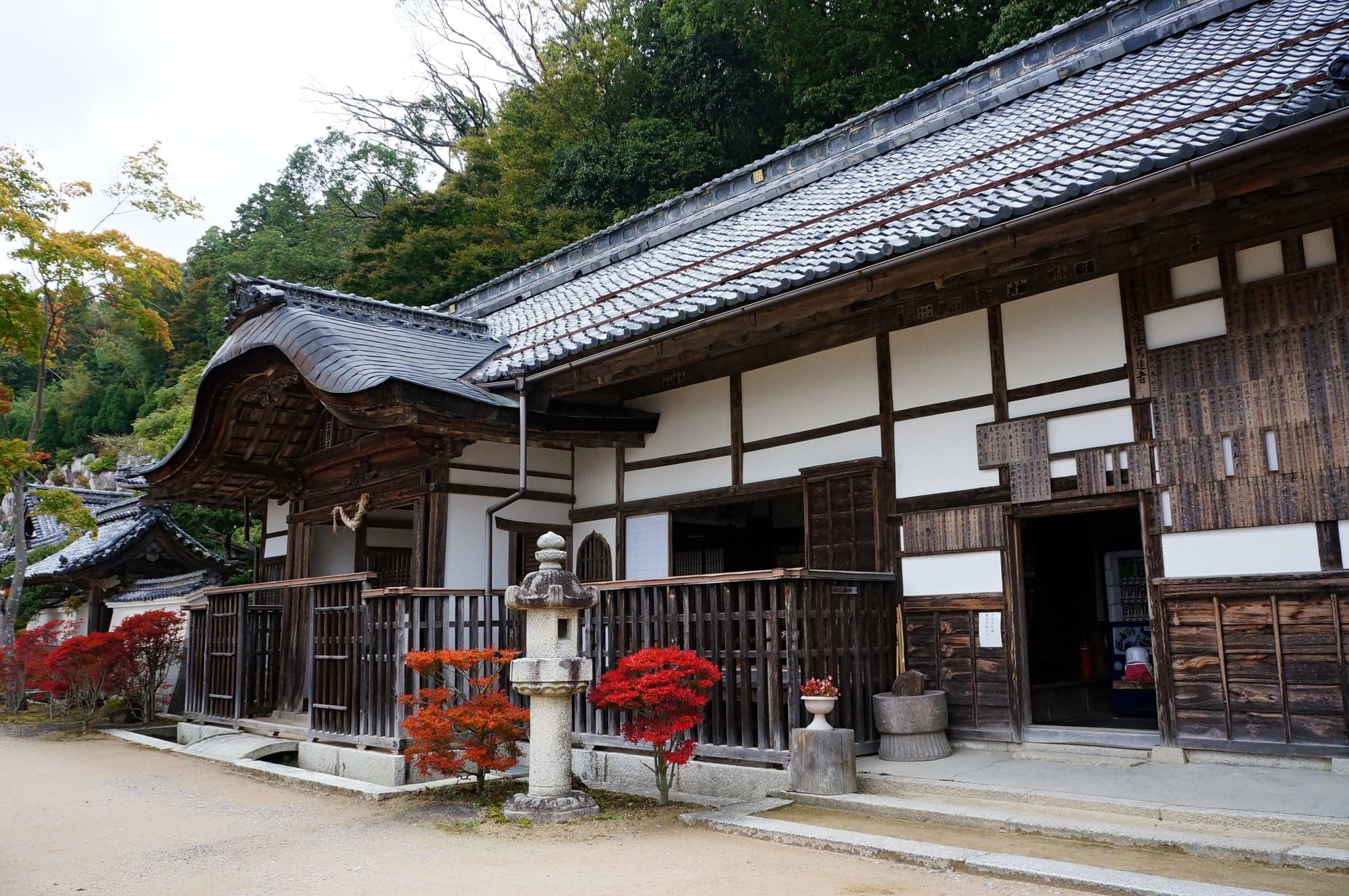 Kannonsho-ji buddhist temple in Omihachiman, Japan