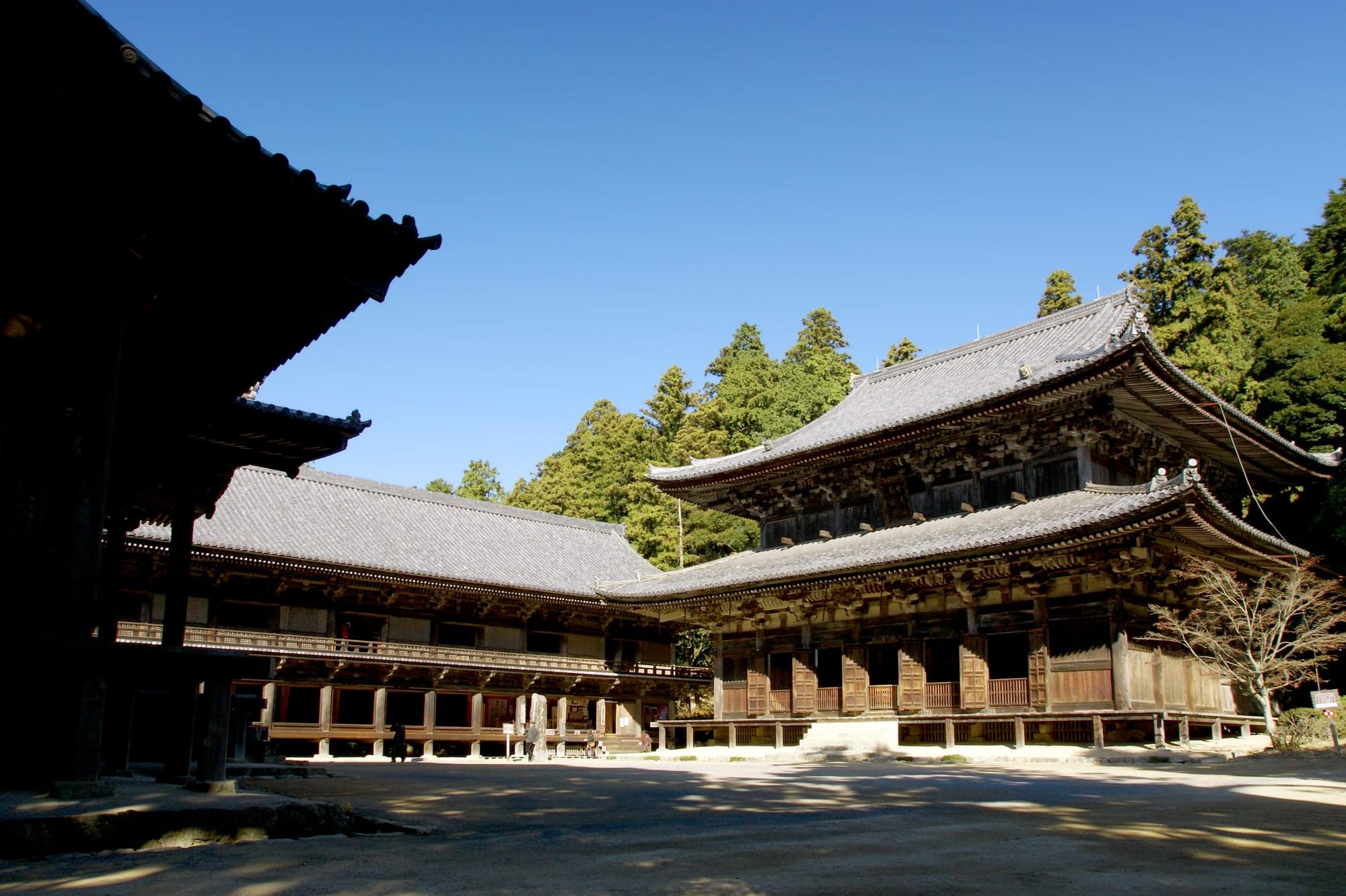 Engyo-ji buddhist temple in Himeji, Japan